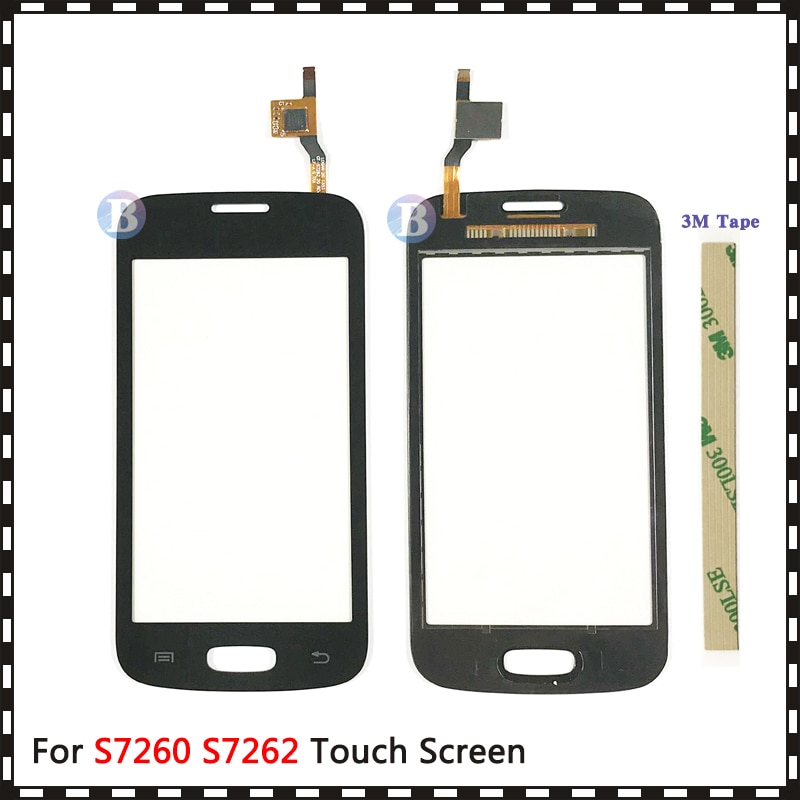 4.0&quot; For Samsung Galaxy Star Pro S7262 GT-S7262 S7260 GT-S7260 Touch Screen Digitizer Sensor Outer Glass Lens Panel