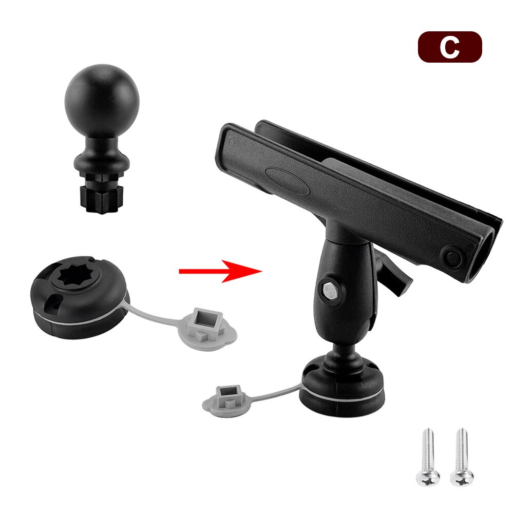 Boat Durable Marine Adjustable Angle Storage Rack For Kayak ABS 360 Degree Rotation Portable Universal Fishing Rod Holder