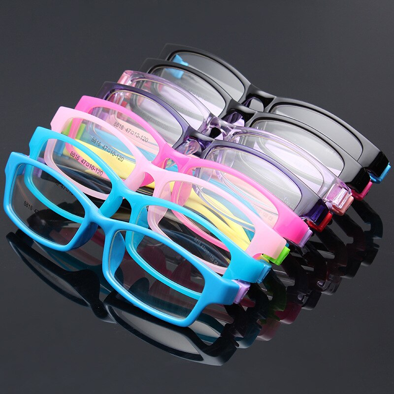 Lunettes à monture Flexible pour enfants, sans vis, lunettes pour enfants, lunettes flexibles pour enfants, lunettes optiques TR90 pour 0-10 ans