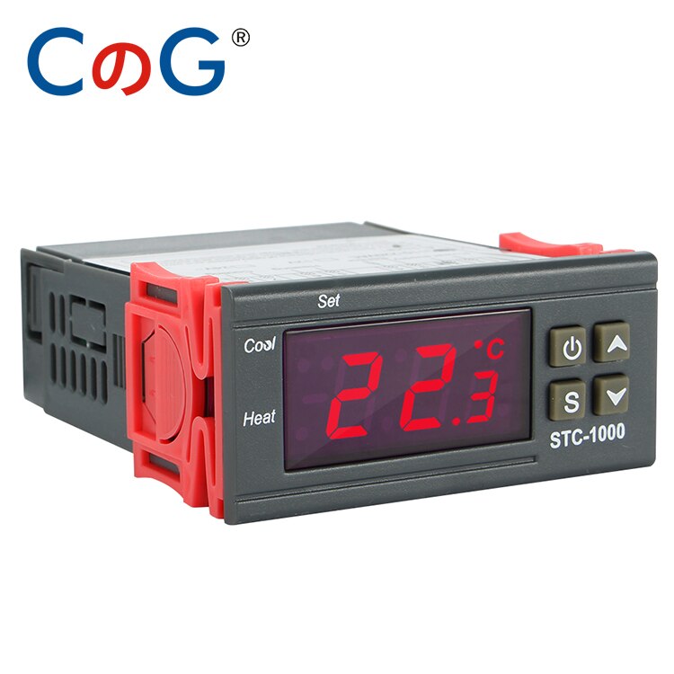 CG STC-1000 12V 24V 220V Digitale Temperatuur Controller Voor Incubator Relais LED 10A Verwarming Cooling Thermoregulator Thermostaat