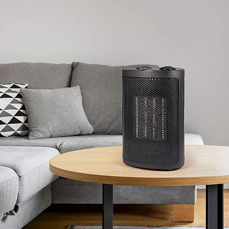 1500W/750W Portable Electric Room Heater with 3 Adjustable Modes and Overheat Log Flame Effect Warm Air Heater Fan