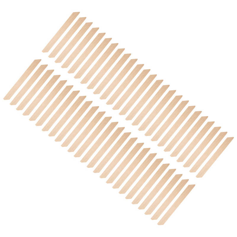 Wooden Wax Stick Wax Spatulas Applicator Wood Waxing Applicator Sticks Leg Arm Facial Hair Removal Tool Wax Applicator