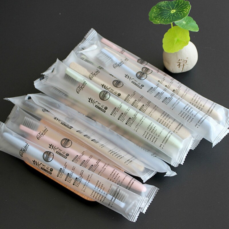 1/10pc/- delige set zachte borstels met kleine kop, meerkleurige tandenborstel, draagbaar, milieuvriendelijk, tandverzorging, mondhygiëne