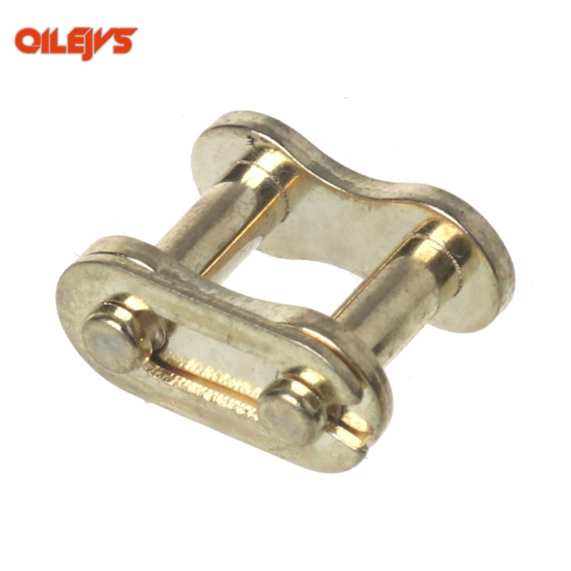 Bil styling gyllene motorcykel kedjespänne ring länk 25h# t8f# 420# 428# 520# 530#