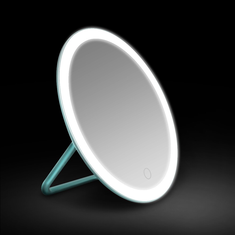 Makeup Mirror LEDs Cosmetic Mirror with Touch Dimmer Switch Detachable Magnifying Mirrors For Beauty Makeup Eyelash Brush