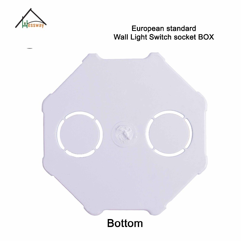 EU Embedded mount back box for wall socket
