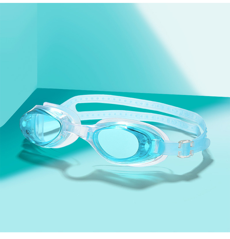 Antibeschlag-wasserdichte Schwimmbrille, Schwimmbad, Schwimmen, Sport, Wasserbrille, Brillen mit Tasche für Männer, Frauen, Jungen, Mädchen: Black