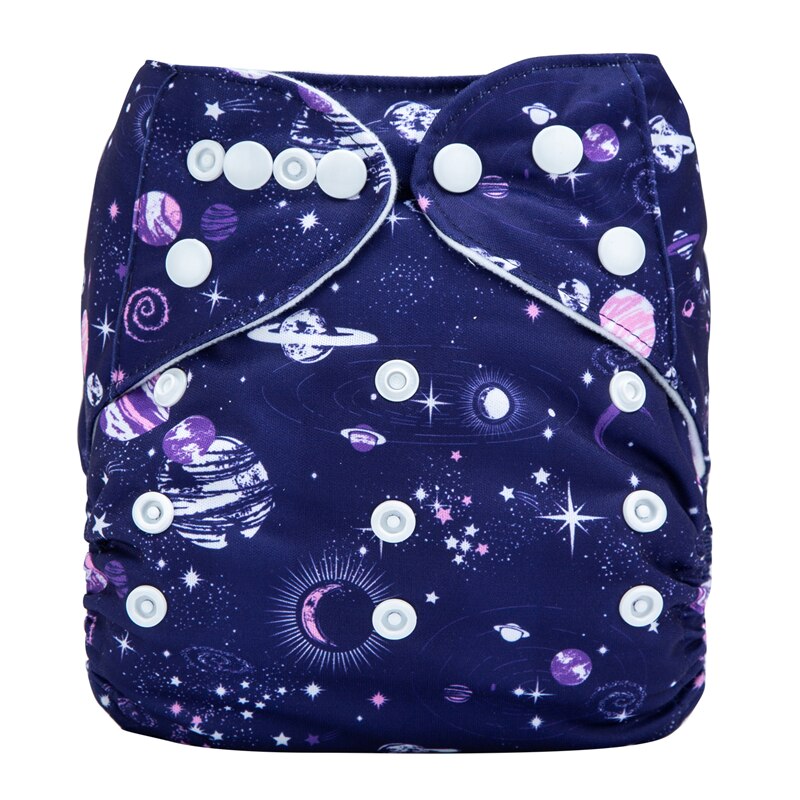 Washable Eco-Friendly Cloth Diaper Adjustable Nappy Reusable Cloth Diapers Fit 0-2years 3-15kg baby