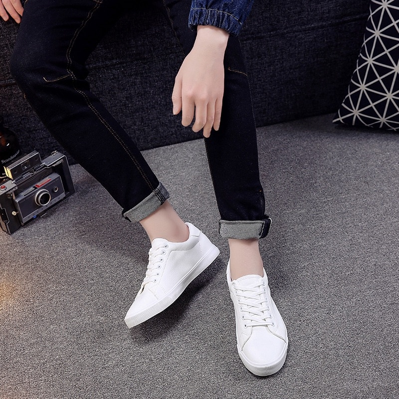 Tênis masculino casual, tênis masculino de couro macio, moda primavera 2020