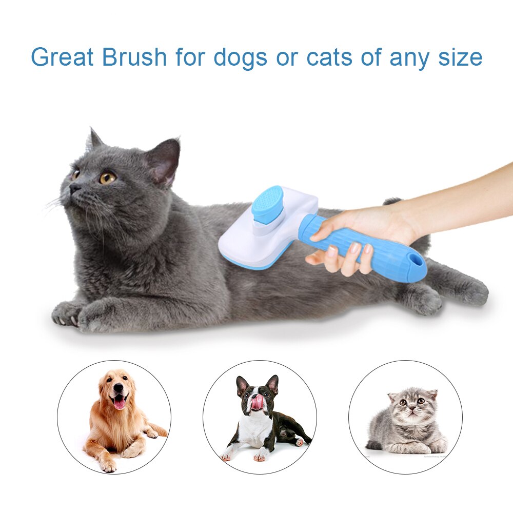 Kam Voor Katten Honden Haar Remover Huisdier Haaruitval Kam Pet Hond Kat Borstel Hond Grooming Oliejas Borstel Brosse Chien