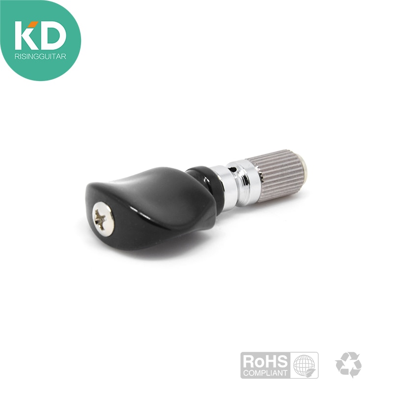 6 PCs Black Banjo tuning key tuning pegs machine heads of Banjo parts