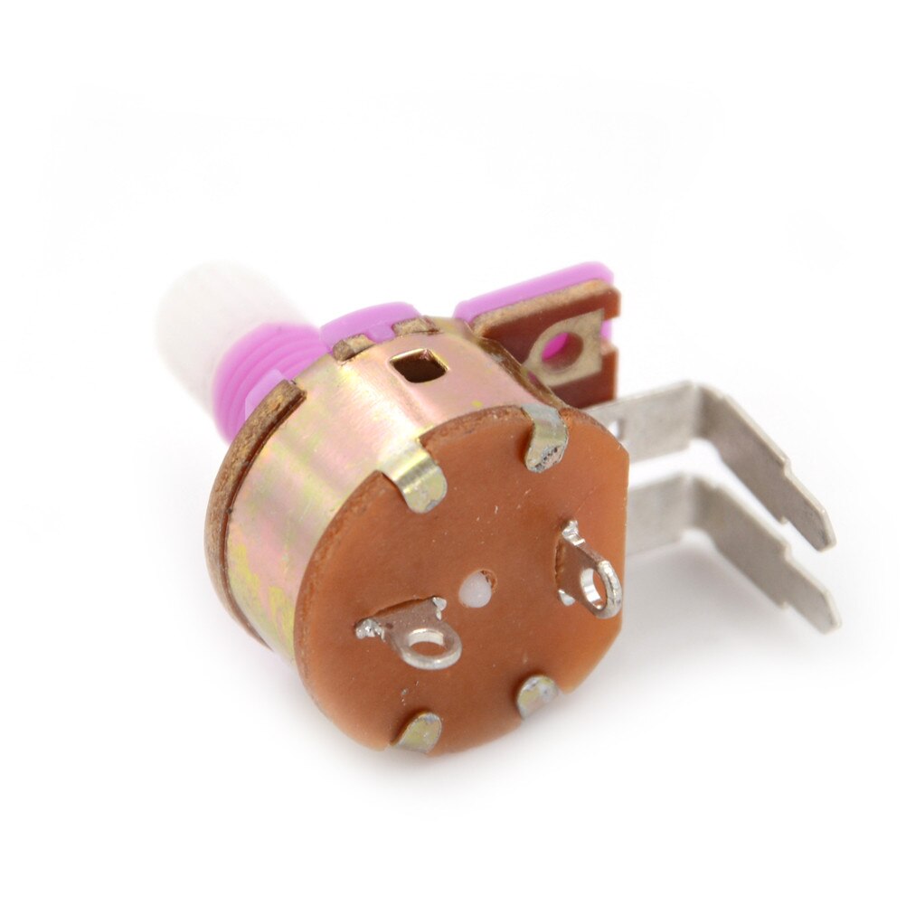 2 st / lot potentiometer  wh149 enstaka enhet med brytare / 500k justerbart motstånd / elektronisk komponent 15mm