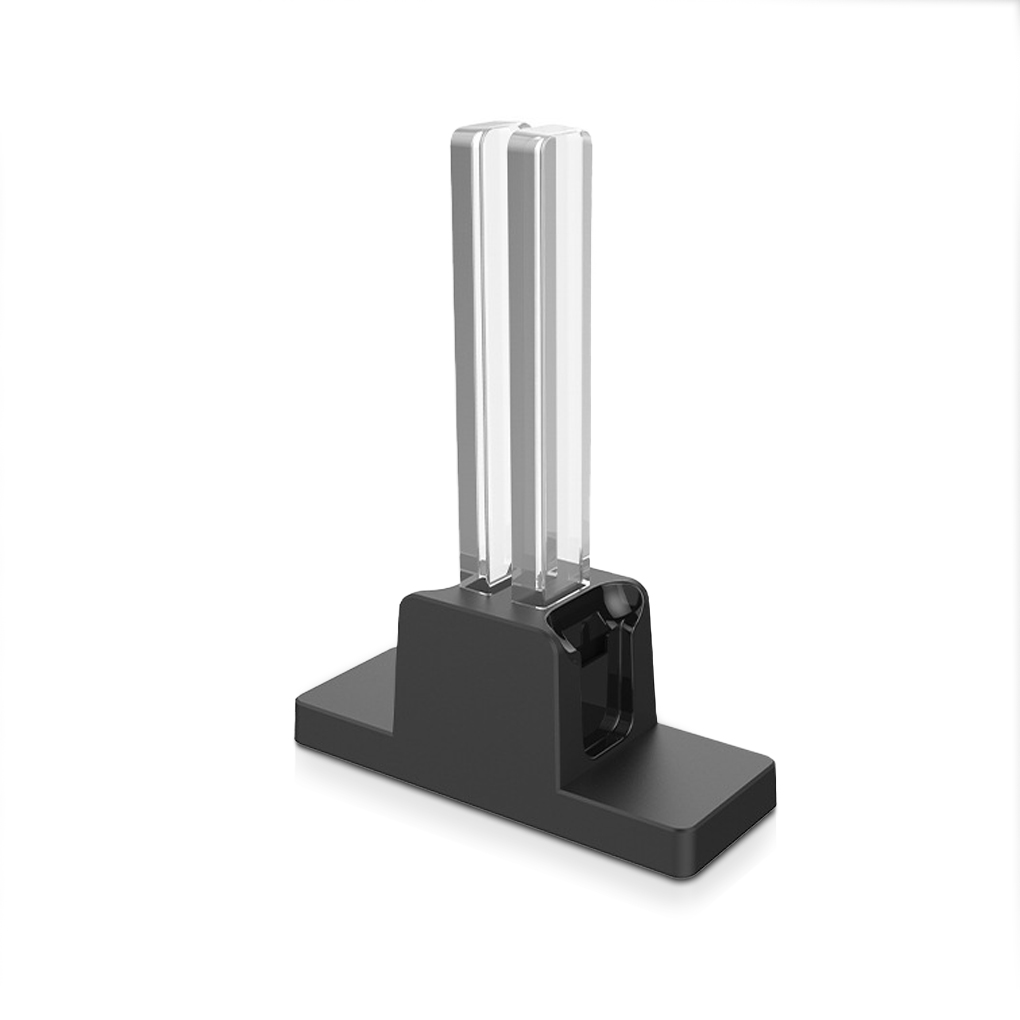 Gamepad Charger Stand Charging Dock Game Pad Dual Station Antislip Gamepad Tafel Wieg Console Houder Voor Joycon/schakelaar Oled: Black