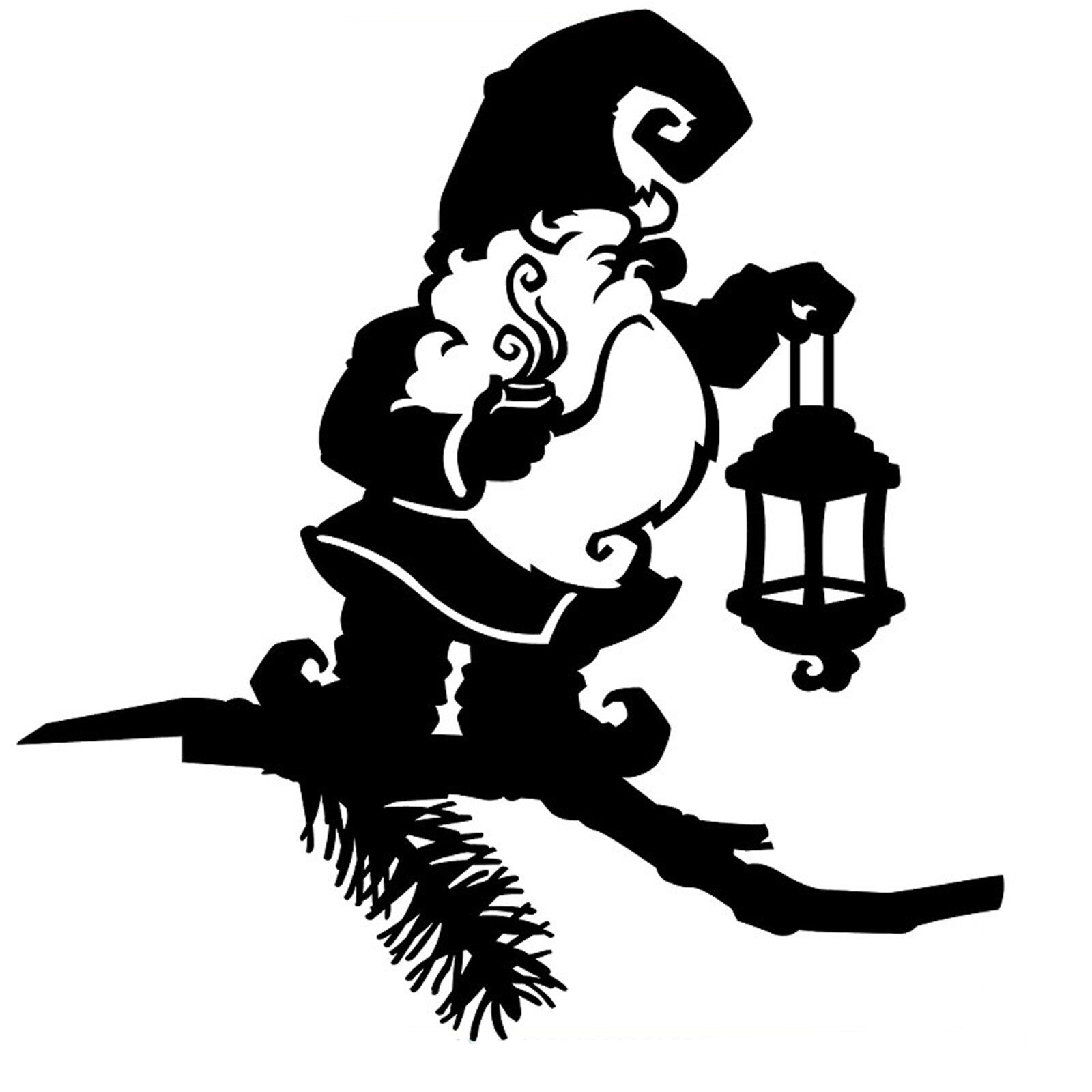 Garden Decoration Sign Art Simulation Eagle Santa Bird Outdoor Metal Garden Branch Home Decoration Garden Statues tuin decoratie: Santa claus c