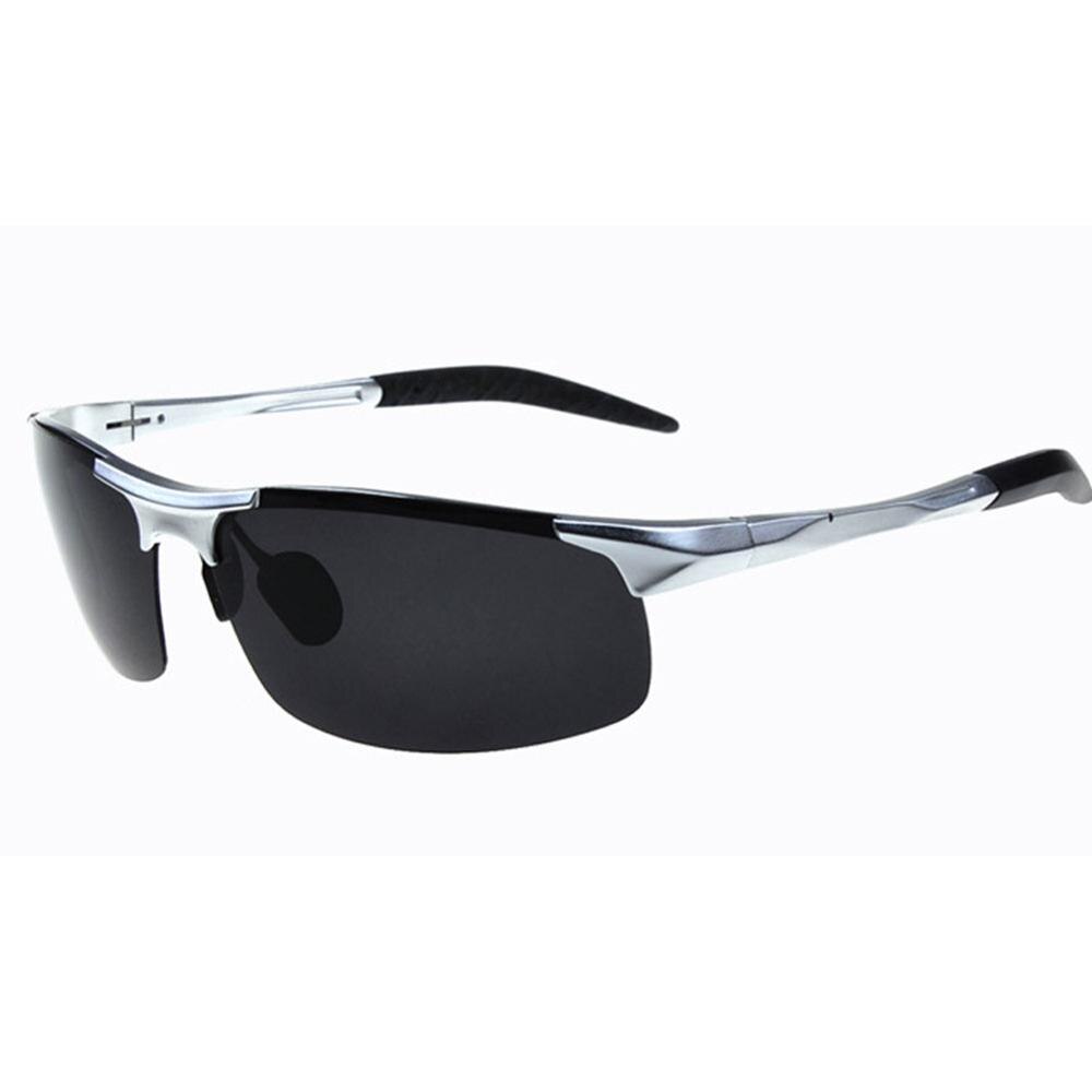 aluminium polariserte solbriller sportsbriller briller fiske eyeswears  uv400 lunettes polarisantes peche utendørs