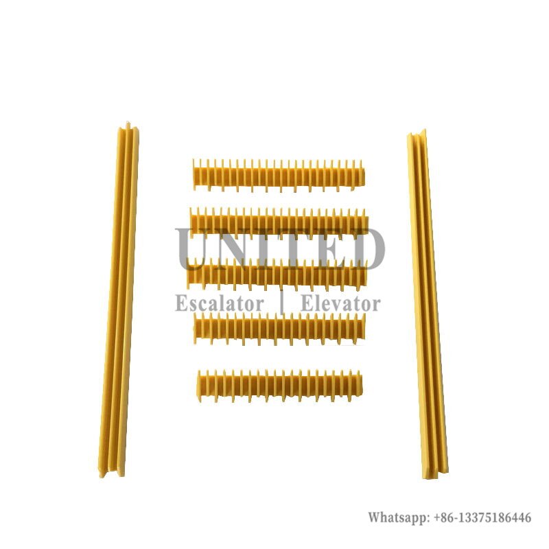 Escalator Parts Escalator Step Chain Handrail demarction comb plate Escalator Components