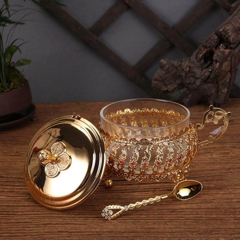 Gl Seasoning Pot Pepper Shaker Salt and Pepper Seasoning Pot BBQ Seasoning Pot Seasoning Box Kitchenware