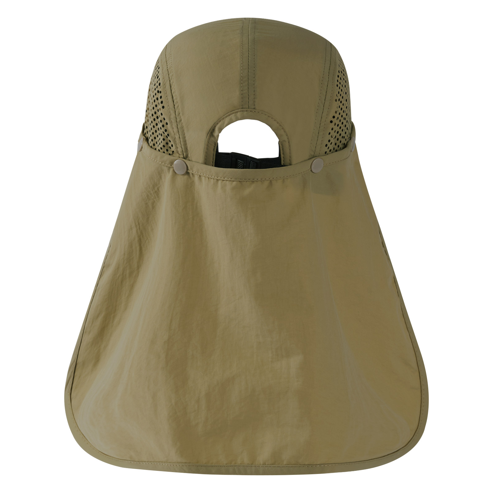 BASSDASH-Chapéu de pesca dobrável com aba removível do pescoço, portátil para homens e mulheres, golfe e caminhada, UPF 50 Plus