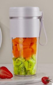 Z50 Draagbare Elektrische Mixer Juicer Usb Cup Blender Elektrische Usb Huishouden Juicer Oranje Juicer Snelle Blender Keukenapparatuur: WH