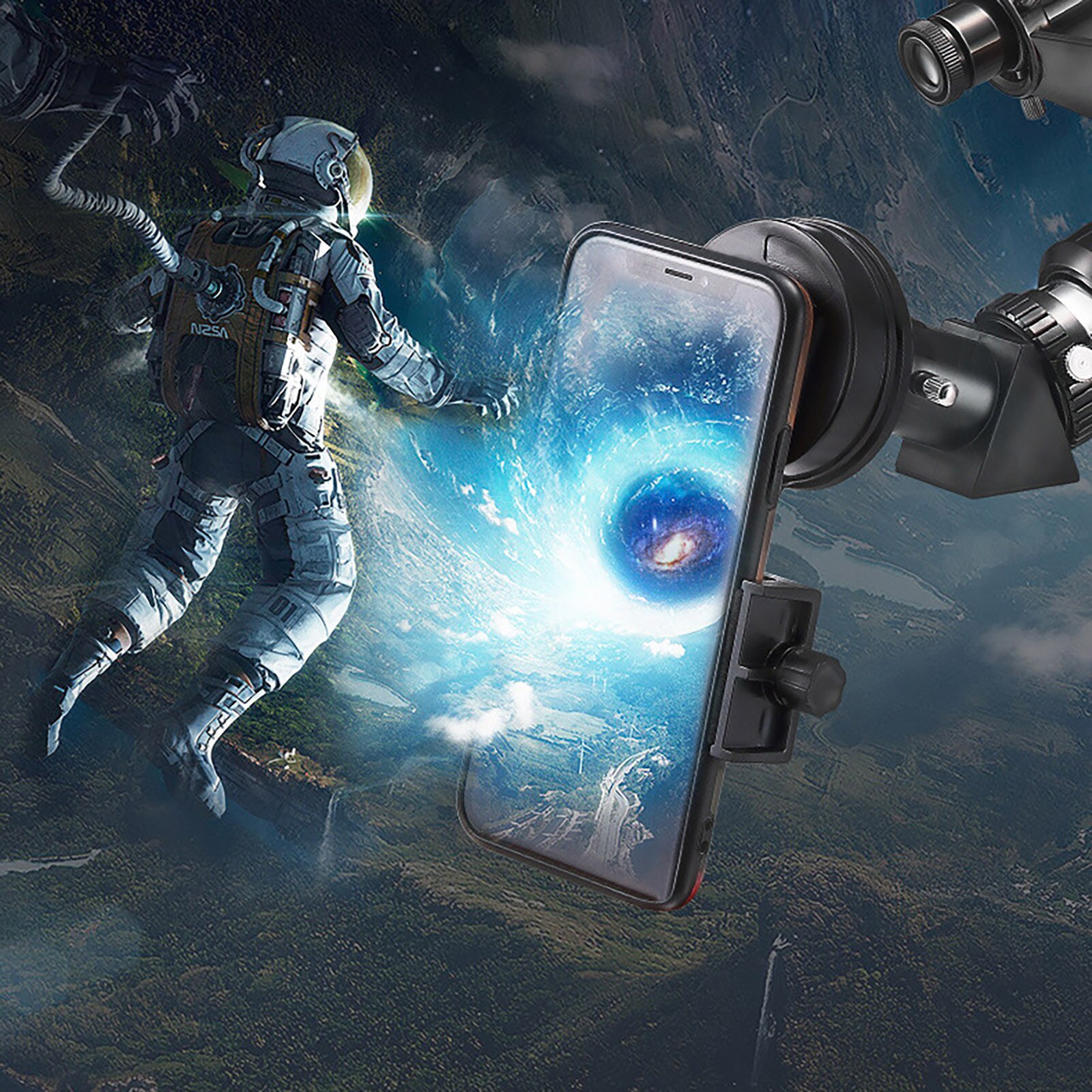 Monocular Telescope 30070 With Adjustable Tripod Phone Adapter For Moon Watching Astronomical Telescope Телескоп