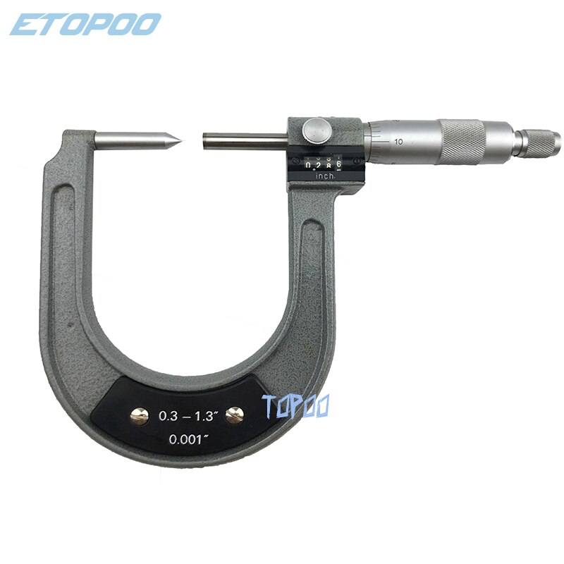 7-32mm Disc Brake Deep Micrometer 0 .300&quot;-1.300&quot; Brake Rotor Micrometer