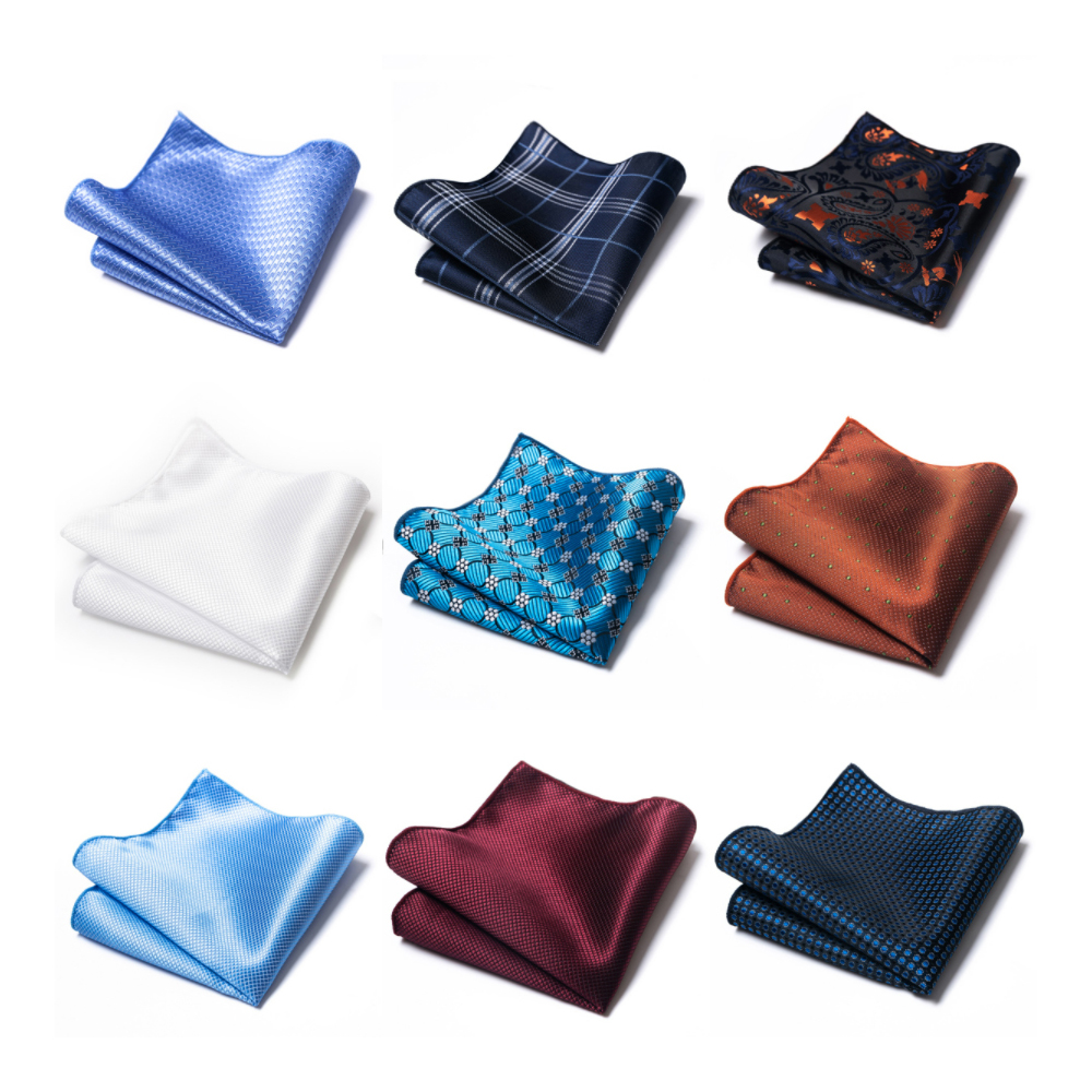 Lenço listrado para homens, acessórios terno dourado, marca de moda, aniversário, local de trabalho, venda quente