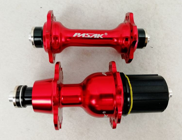 Pasak voor racefiets 8:24 pm h afgedichte lagers racefiets aluminium voor/achternaven 100 mm 130 mm 8/9/10/11 speed met alloy quick