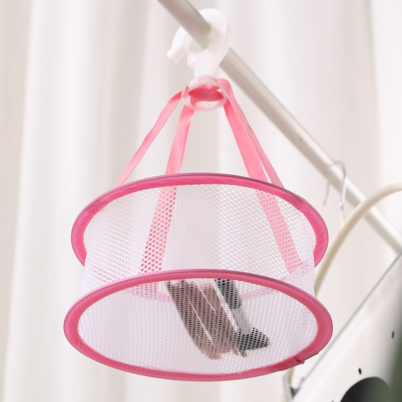 Hanging Mesh Drying Rack For Makeup Blender Sponge Brushes Puff Egg Drying Basket Cosmetic Tool Cleaning Holder Organizer
