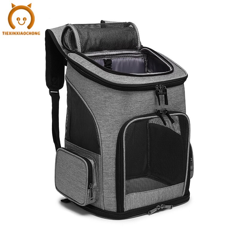 Kat Carrier Rugzak Mesh Ademend Opvouwbare Pet Reistassen Voor Kleine Honden Katten Konijnen Pet Carrier Rugzak Klassieke
