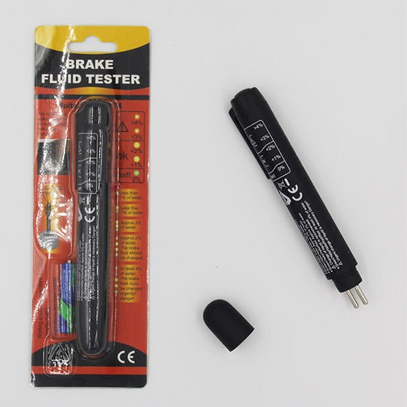 Car Brake Oil Detection Pen Brake Fluid Tester Mini Electronic Pen for Vehicle Automobile Diagnostic Tool