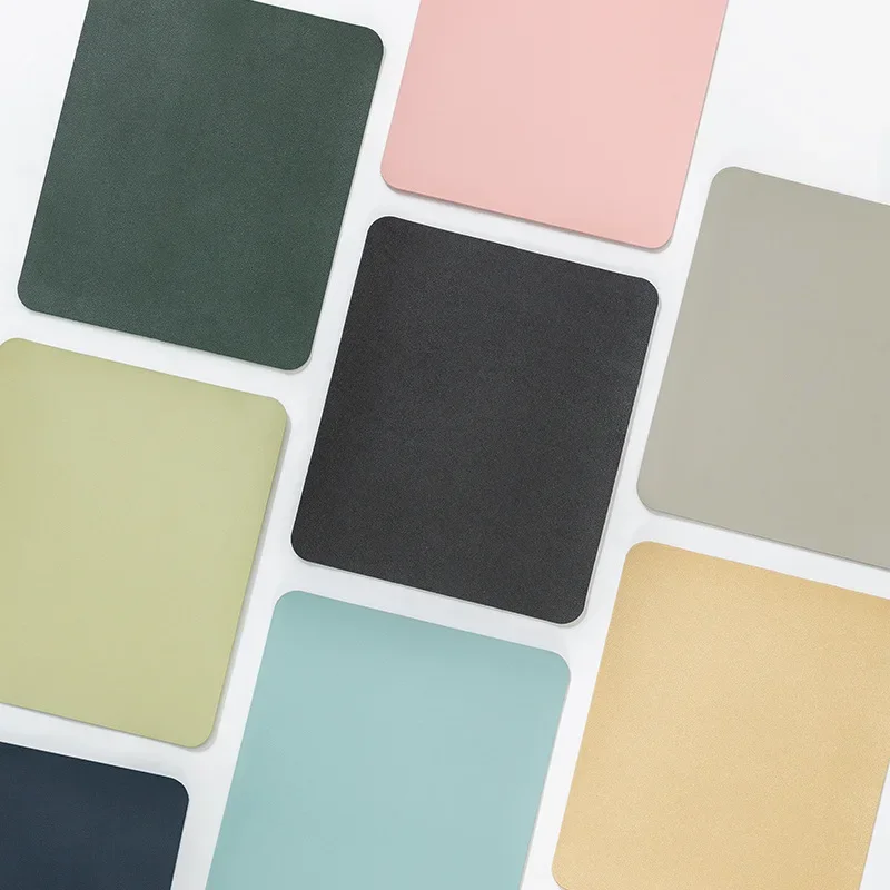 Mała podkładka pod mysz PU Antypoślizgowa podkładka pod mysz do gier Wodoodporna, odporna na zarysowania, łatwa do czyszczenia mata do komputera stacjonarnego Laptop