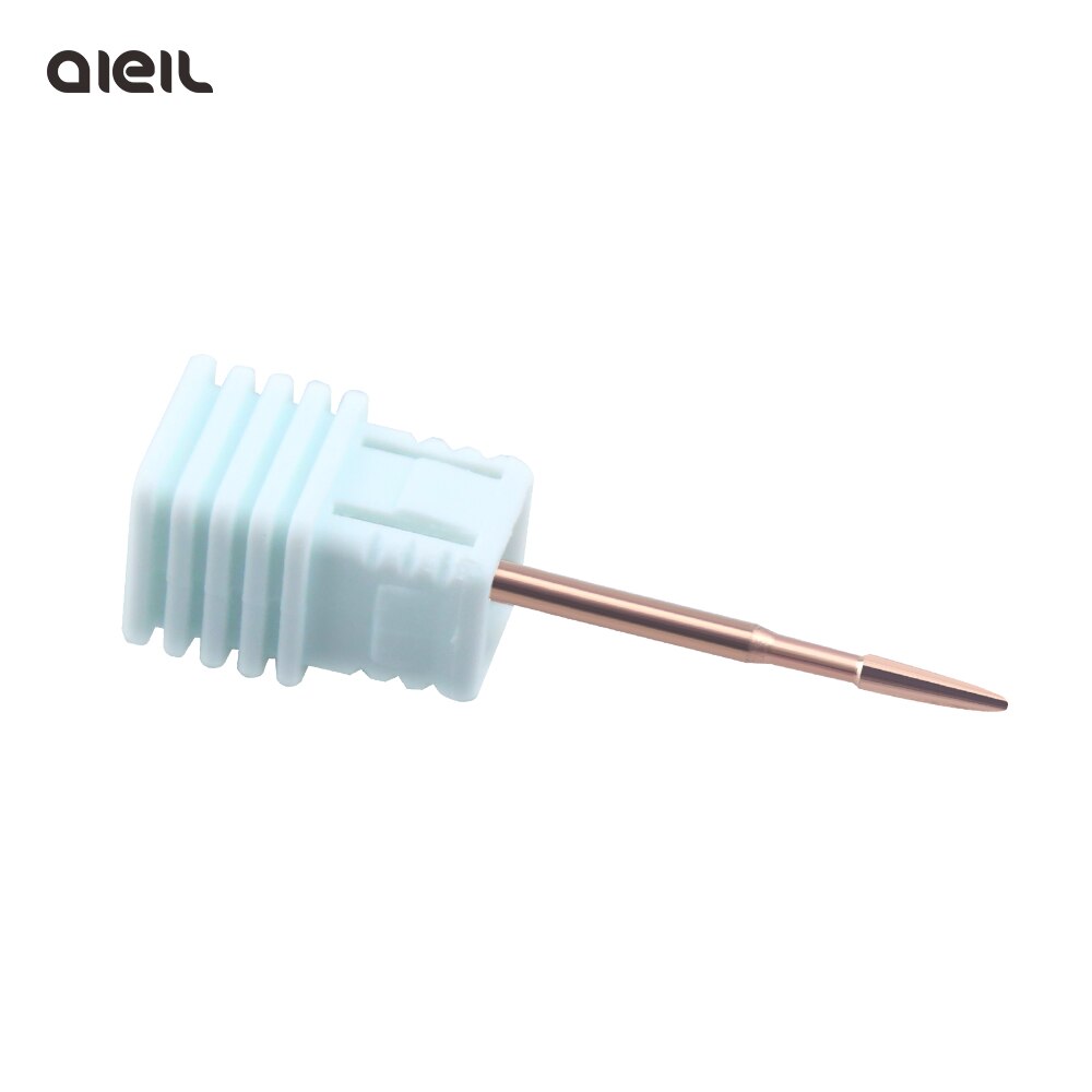Coating Tungsten Carbide Rose Gold Rotary Burr Nail Drill Bits Electric Cutter For Manicure Machine Nail Accessories Drill Tool