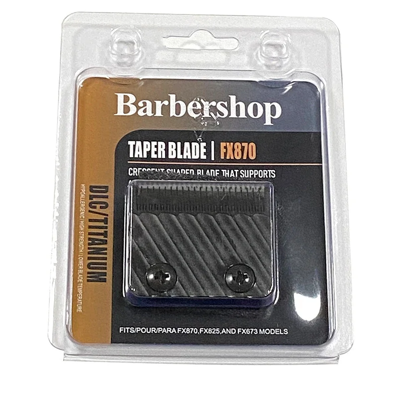 Hair Trimmer Replacement Blades Suitable For BabylissPRO Barberology FX870/FXF880/FX810/FX825/FX673N Clippers: Burgundy