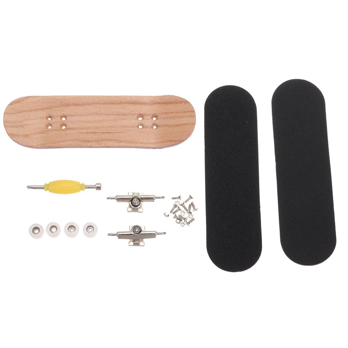 Kids Kinderen Volwassen Speelgoed Houten Vinger Boord Vinger Skateboard Basic Compleet Skateboard Lager Wiel Moer