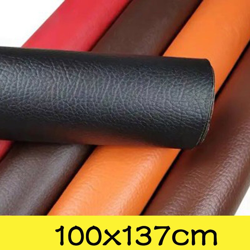 100x137cm Self Adhesive PU Leather Fabric Patch Sofa Repair Patches Stick-on PU Leather Fabrics Stickers Scrapbook Large Size