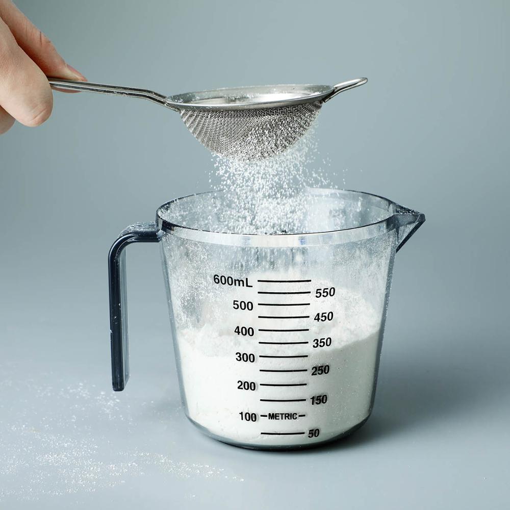 600ML Kunststoff Messbecher Mit Skala transparent Becher Gießen Auslauf Messung Gerät Backen Kochen Werkzeuge
