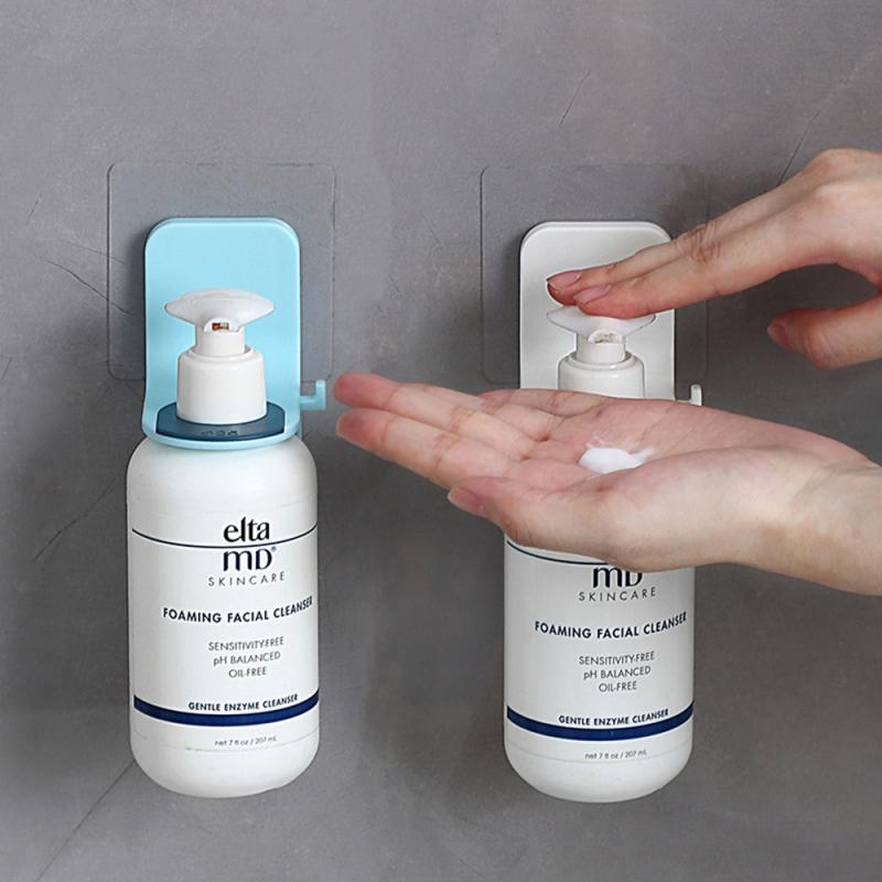 All Mounted Shampoo Bottle Shelf Shower Non-marking Sticker Shower Gel Rack Liquid Soap Holder Self Adhesive Shelves Hanger