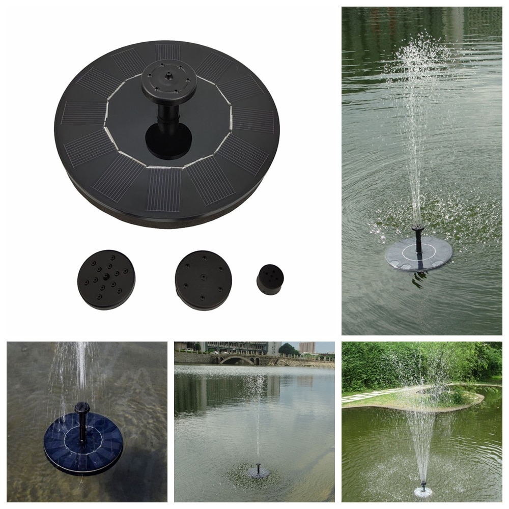 6V 1W Mini Solar Power Water Fountain Outdoor Gard... – Grandado