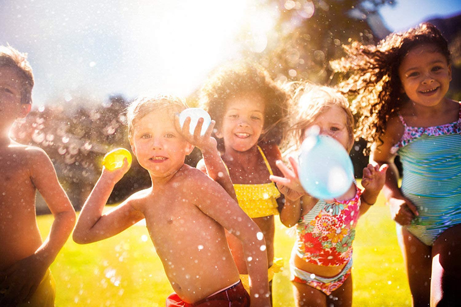 Water Ballonnen Instant Ballonnen Quick Fill Ballonnen Met Splash Leuk Voor Kinderen En Volwassenen Party Met 3 Water Injectie Gat 100Pcs