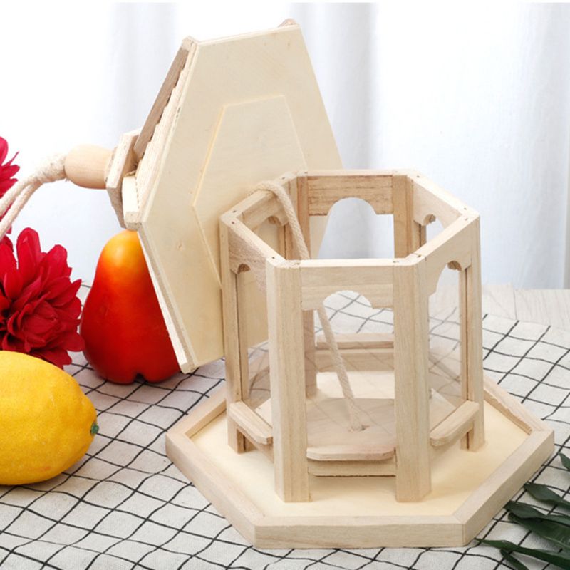 1000ml Hanging Wild Bird Feed Dispenser Seed Container Feeder Birdhouse Decor