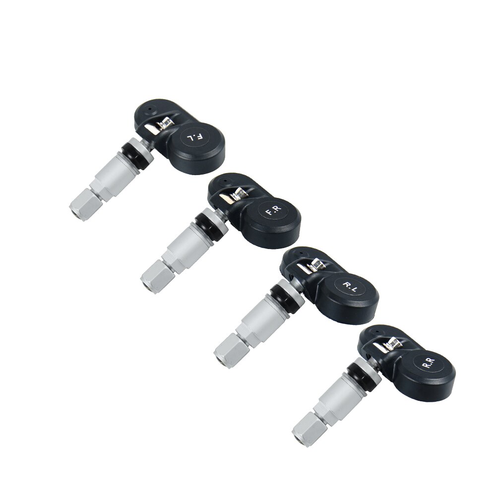Tpms Bandenspanning Alarm Monitor Solar Power Tyre Pressure Monitoring System Met 4 Externe Sensoren Auto Alarm Security