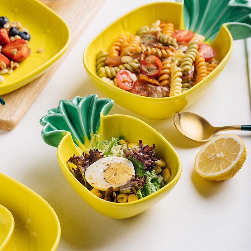 Plato de cerámica con forma de fruta de hormiga, vajilla redonda, juego de cena, platos y vajilla, cocina, comedor, condimentos, barra, juego de platos para niños