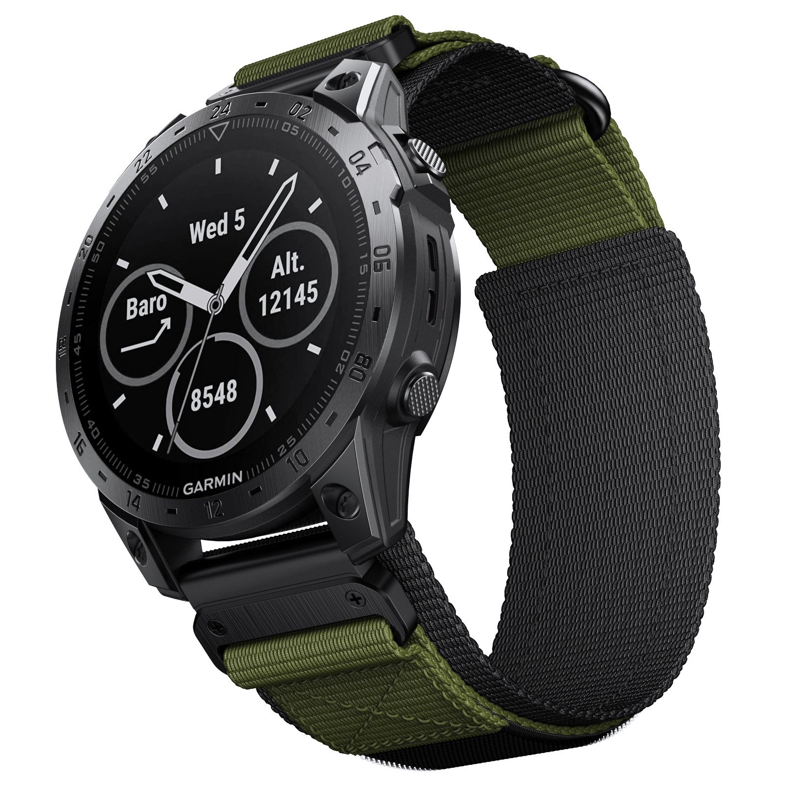 22 26mm nylonrem til garmin fenix 6x/6x pro/tactix 7 pro reserverem til fenix 5/6/7/ instinct armbånd