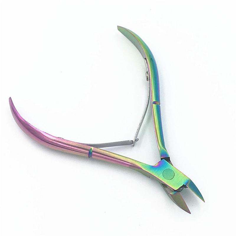 Nagelriemknipper, nagelriemknipper, kleurrijke nagelknipper, skins, gereedschap, nagelschaartje, manicure, dode nagels, kunstverwijderaar  x6 w 1: Default Title