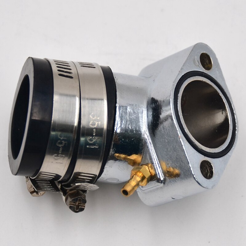 Carburetor Intake Manifold Pipe Moped Scooter ATV Intake Manifold for GY6 150Cc Scooter