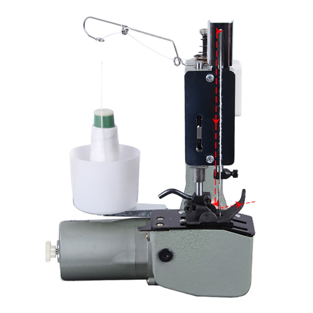 220V Draagbare Elektrische Naaimachine Thuis Geweven Zak Afdichting Rijst Zak Verpakking Machine 130W 12000Rpm GK9-2