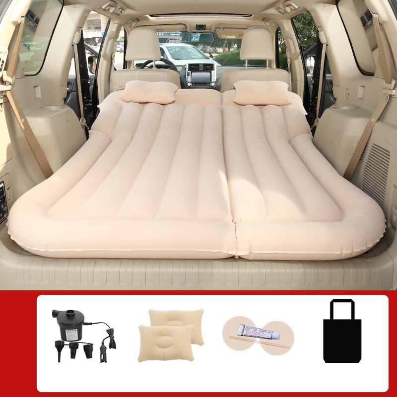 In Auto Aufblasbare SOFA KISSEN Bett Luft Matratze Universal SUV Auto Reise Schlafen Pad Outdoor Camping Matte Auto Reise Matratze: A3  Flocking Cloth