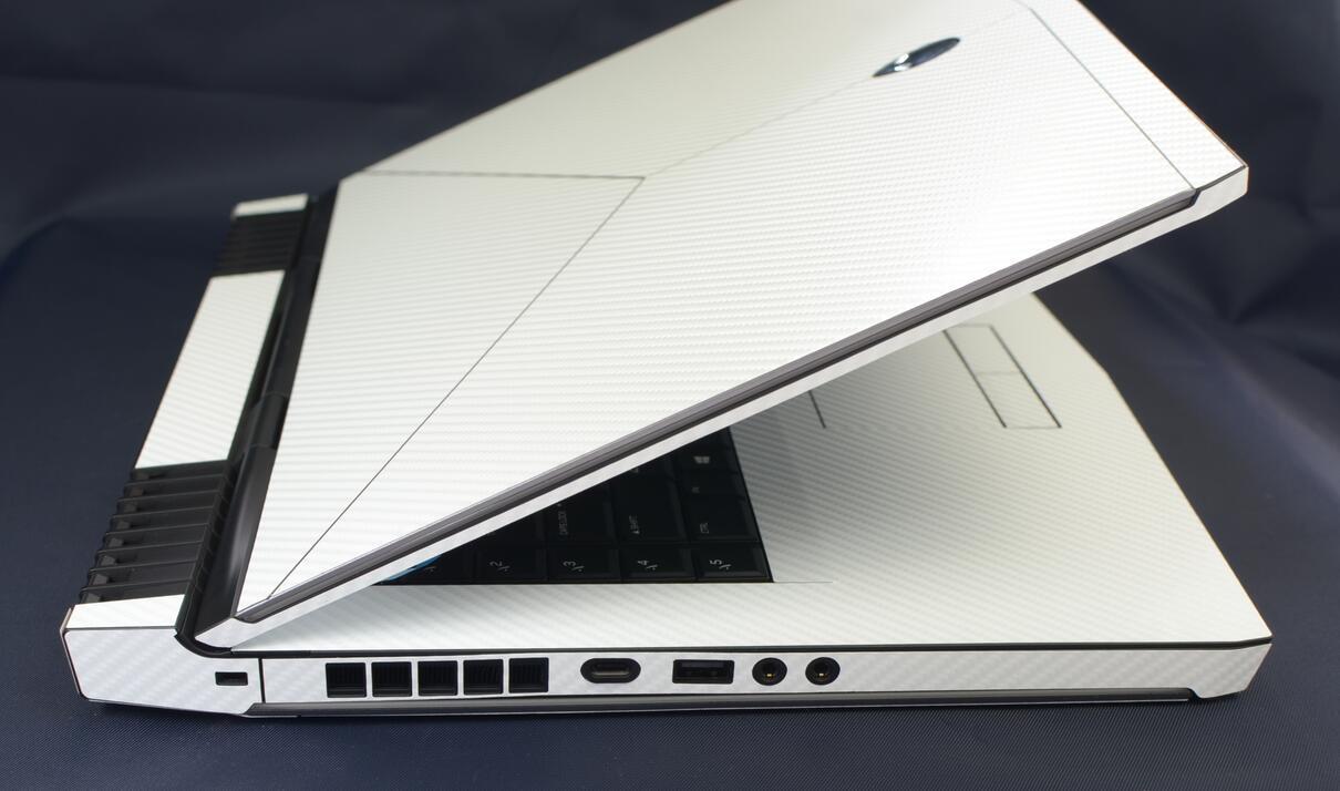 Laptop Aufkleber Haut Aufkleber Kohlenstoff faser Abdeckung Schutz für Alienware 15 R3 ALW15C 15,6-zoll Freisetzung