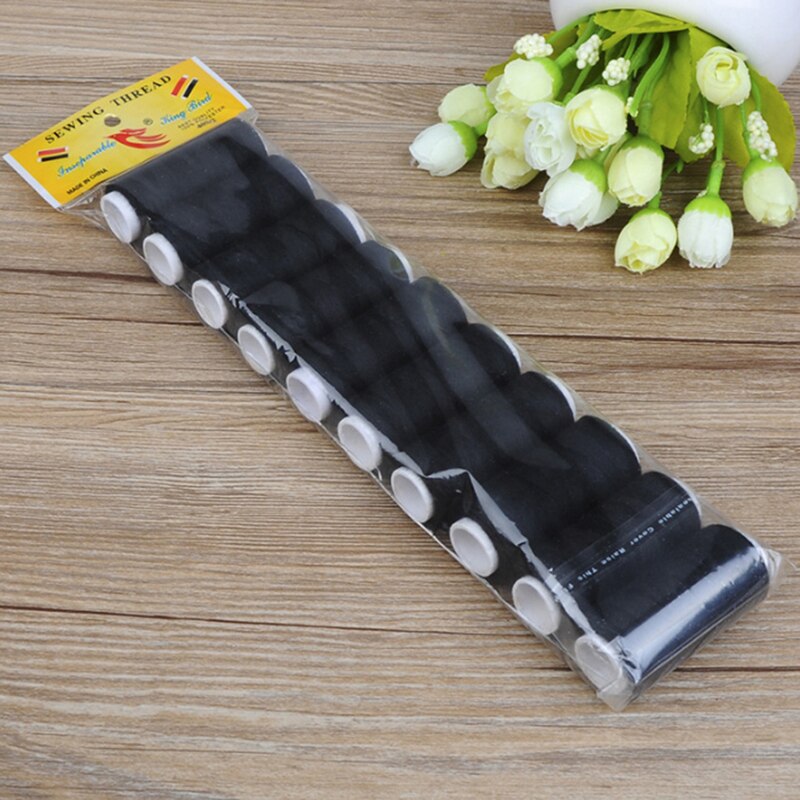 10pcs/pack Sewing Thread Machine Embroidery Thread Spool Home