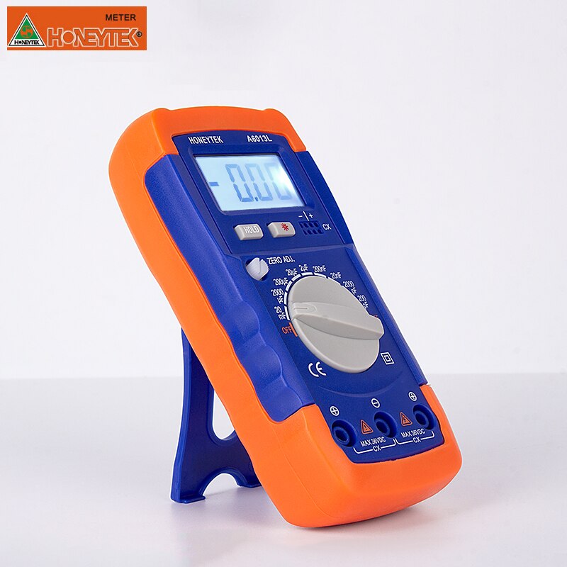Honeytek digitaalinen monitoimi lcr mittari kapasitanssi induktanssi ohm yleismittari esr kondensaattori testeri induktanssi mittari lcr 4070d